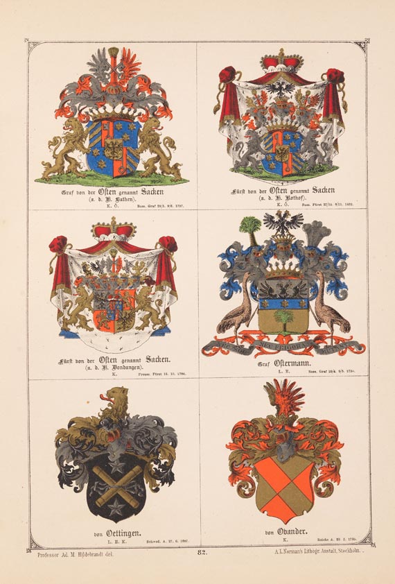  Klingspor - Baltisches Wappenwerk 1882