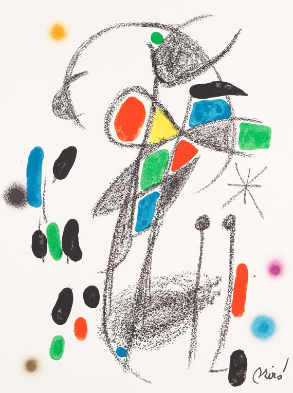 Joan Miró - Alberti, Maravillas. 1975.