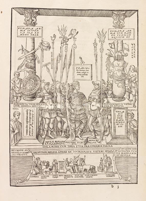 Wolfgang Lazius - Commentariorum reipub. Romanae. 1551.