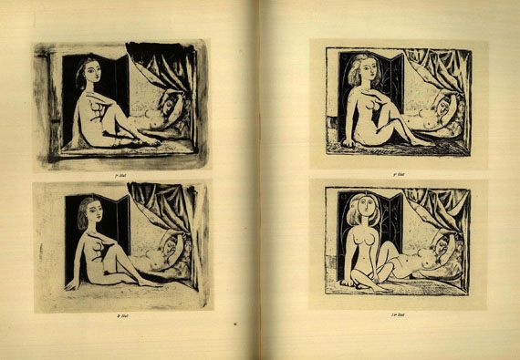 Pablo Picasso - Mourlot, Picasso Lithographe 1949 4 Bde.