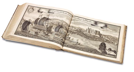 Michael Wening - Topographia bavariae 1701-1726, 4 Bde. - 