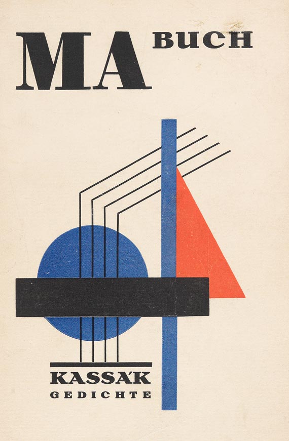 Lajos Kassák - MA - Buch 1923 - 