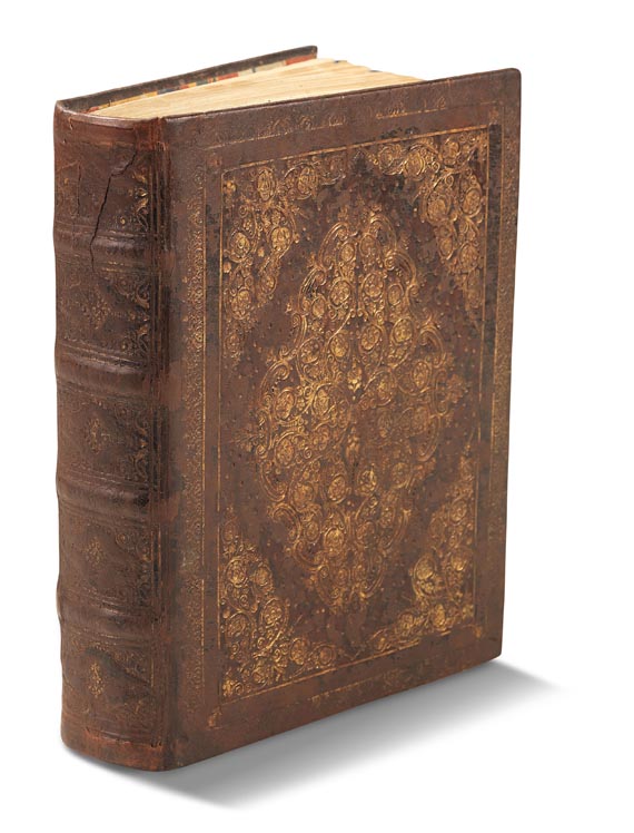  Manuskripte - Die himblische Schatz-Camer. Dt. Handschrift, m. Kupfern. Um 1750. - Cover