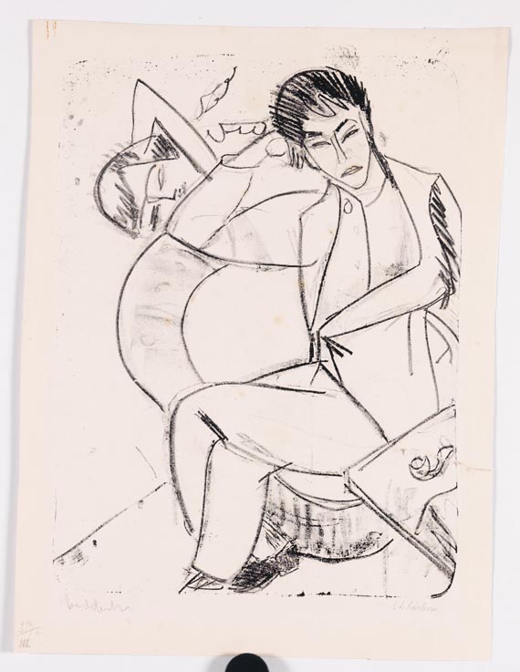 Ernst Ludwig Kirchner - Maler Otto Mueller - 