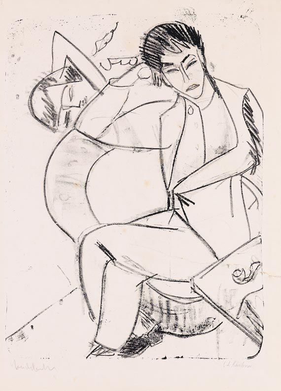 Ernst Ludwig Kirchner - Maler Otto Mueller
