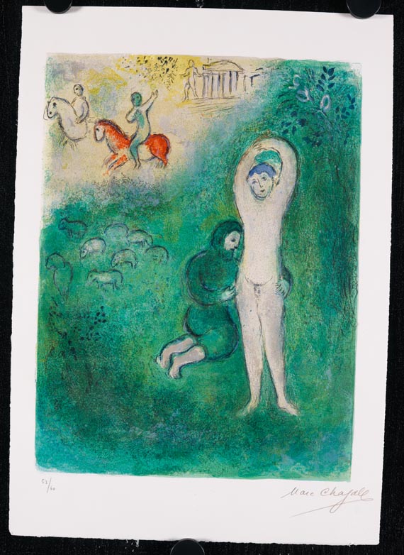 Marc Chagall - Daphnis und Gnathon