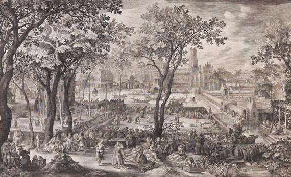 Nicolas de Bruyn - Ländliches Fest