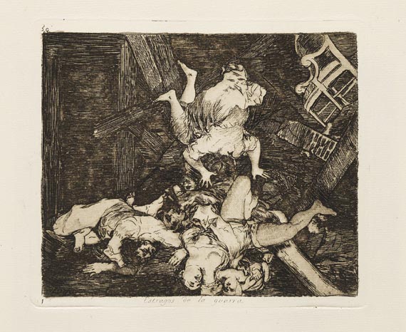 Francisco de Goya - 80 Blätter: Los desastres de la guerra - 