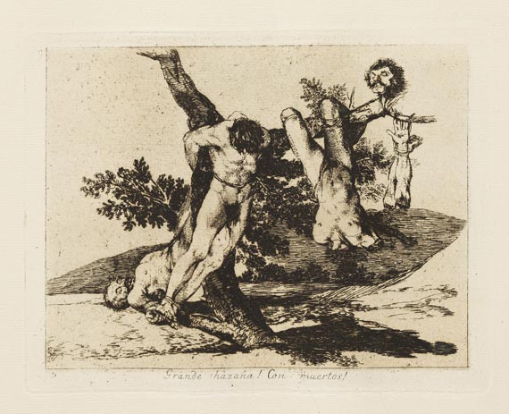 Francisco de Goya - 80 Blätter: Los desastres de la guerra - 