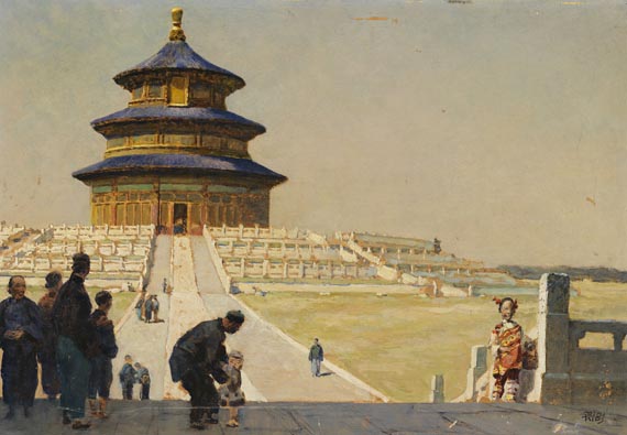 Erich Kips - Der Himmelstempel in Peking