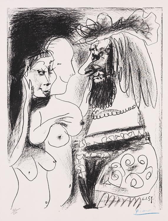 Pablo Picasso - Le vieux Roi