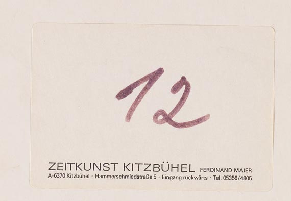 Hans Staudacher - Fresspoesie - Signature