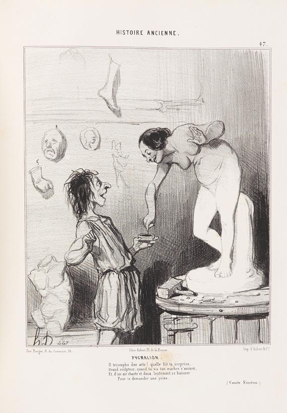 Honoré Daumier - Histoire ancienne, Paris 1841-43.