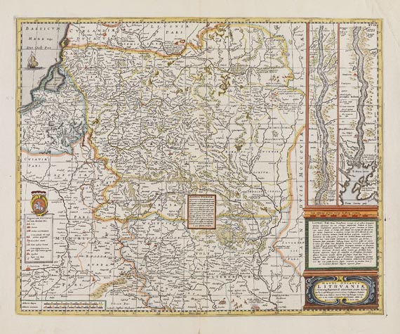 Konvolut - 34 Bll. diverse Landkarten, Europa und Asien.