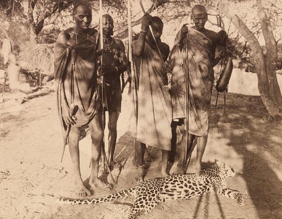 Reisefotografie - Reiseerinnerungen aus Egypten, Italien, Tunis und D.O.Afrika. Fotoalbum. Um 1900-1910.