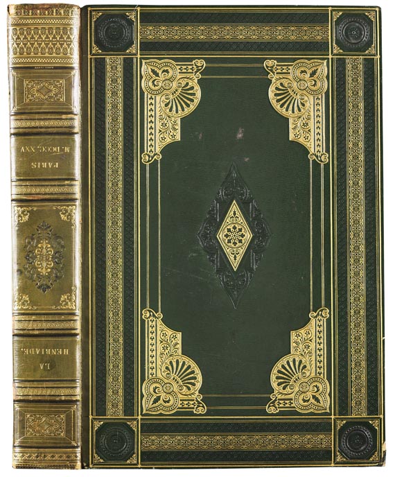 Francois Marie A. de Voltaire - Henriade (1825) - Cover