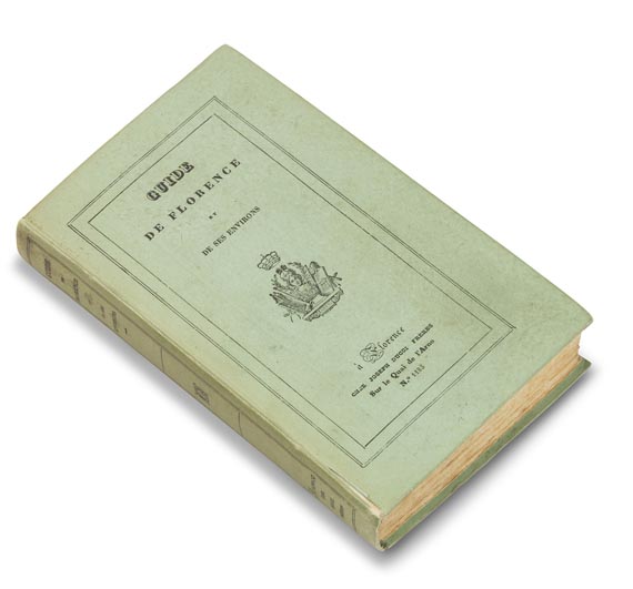 Alessandro Bulgarini - Guide de Florence. 1840 - Cover