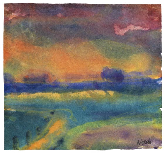 Emil Nolde - Marschlandschaft