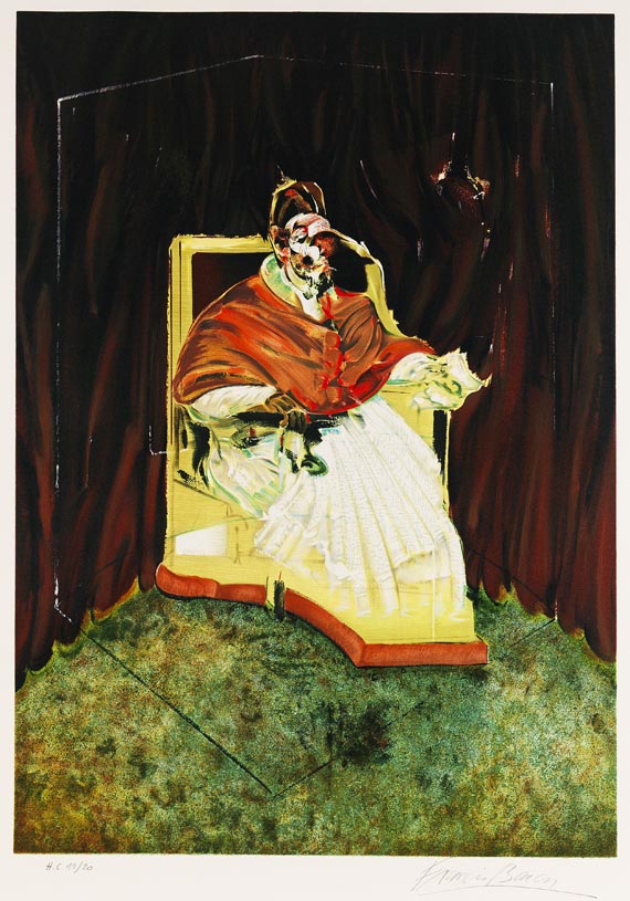 Francis Bacon - Study for a Portrait of Pope Innocent X