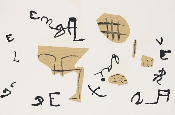 Joan Miró - 4 Blätter aus: L