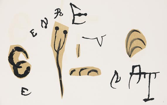 Joan Miró - 4 Blätter aus: L