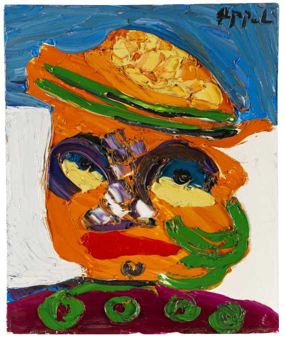 Karel Appel - Portrait of a Farmer