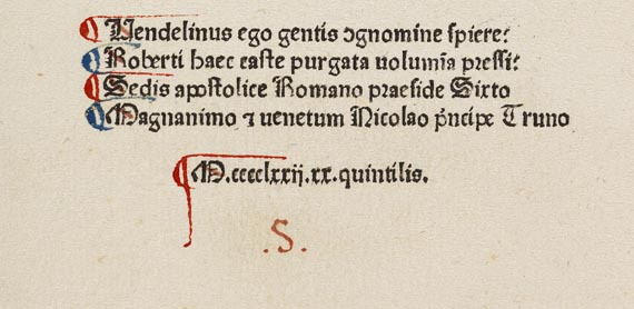 Robertus Caracciolus - Quadragesimale. 1472  24(S20)