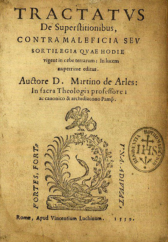 Martino de Arles - Tractatus. 1559