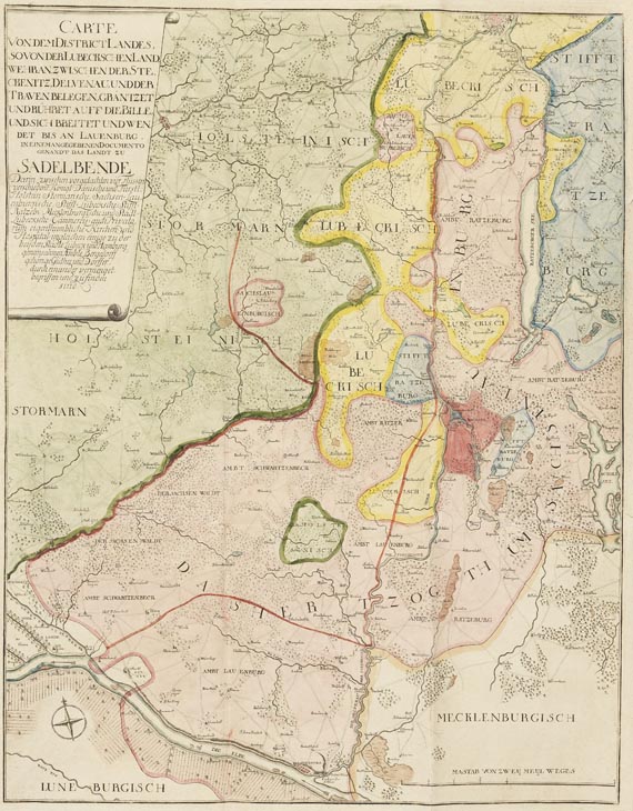 Remonstration - Remonstration des Territorial-Streits. 1743.