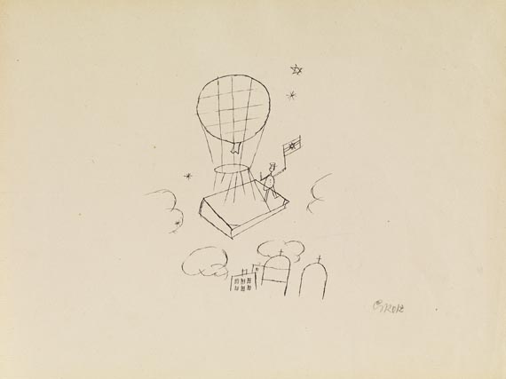 George Grosz - Ade, Witboi (Vignette)