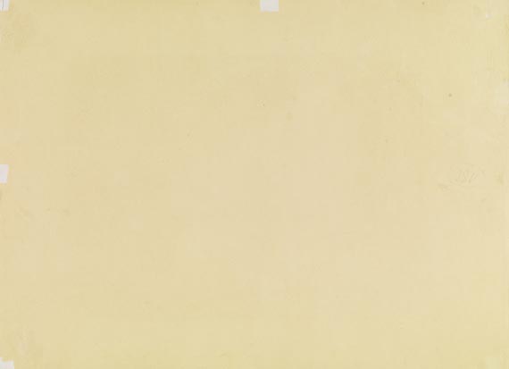 Otto Mueller - Mädchenakt vor dem Spiegel (Halbakt) - Signature