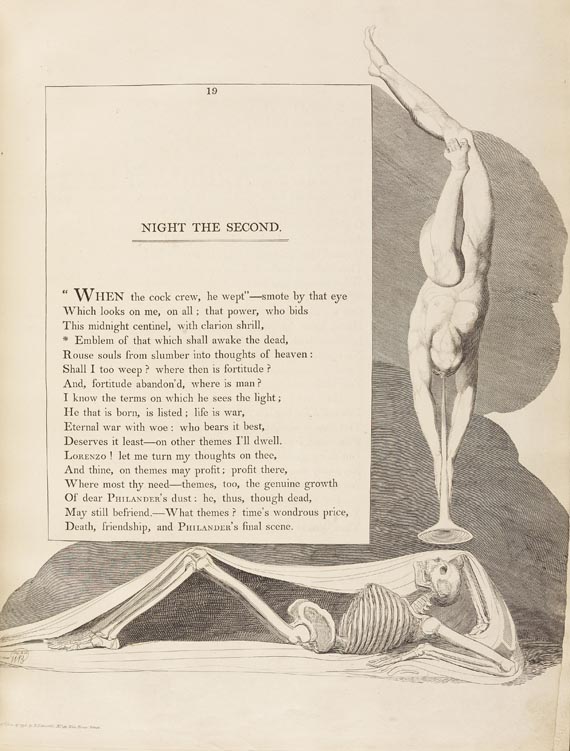 William Blake - The complaint and the consolation. 1797. - 