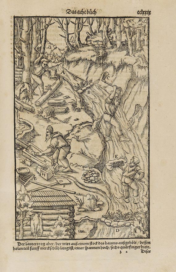 Georg Agricola - Berckwerck Buch. 1580. - 