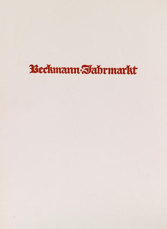 Max Beckmann - Jahrmarkt - 