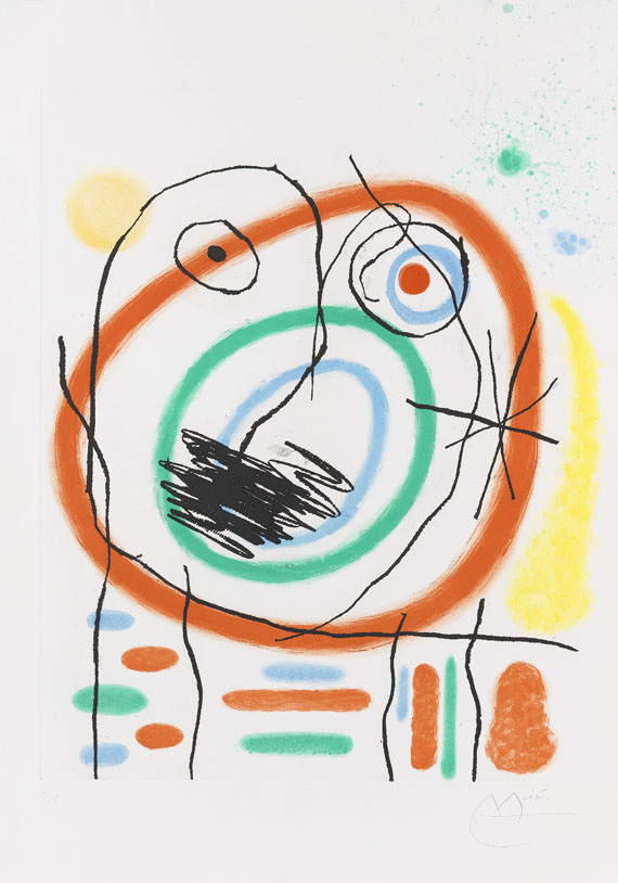 Joan Miró - Le prophète encerclé