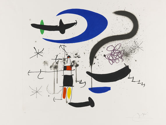 Joan Miró - L´escalier de la nuit