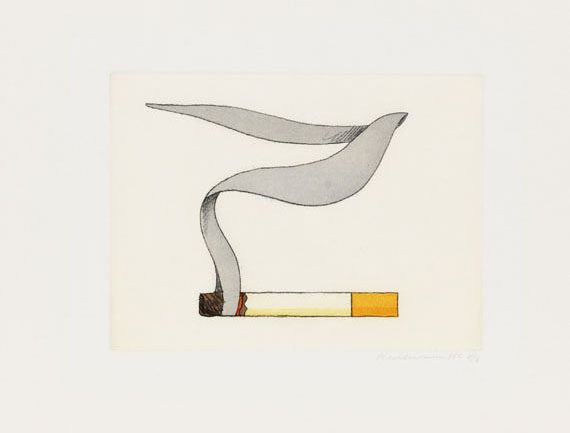 Tom Wesselmann - Smoking cigarette # 2