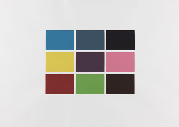 Gerhard Richter - 9 von 180 Farben
