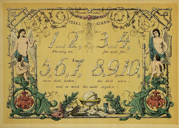 F. G. Normann - Zahlen- Fibel. 1856.