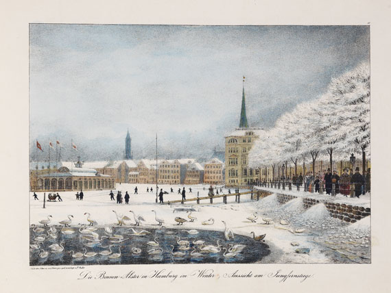 Peter Suhr - Hamburgs Vergangenheit. 1838- ca. 1856. 2 Bde. - 