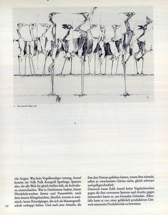Günter Grass - Zeichnungen und Texte 1954-1977. 1982