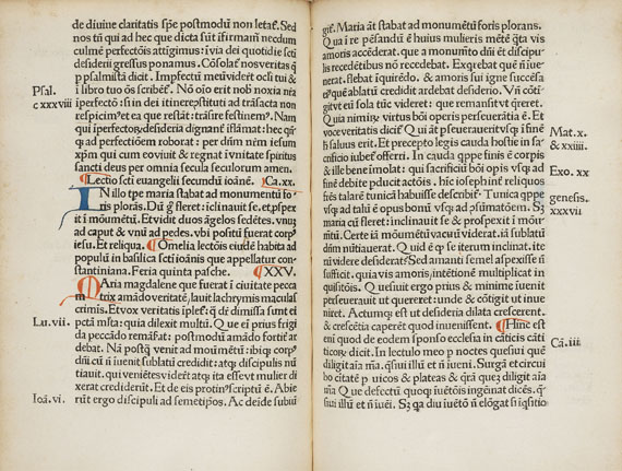  Gregorius I. - Homiliae in evangelia. (1491)