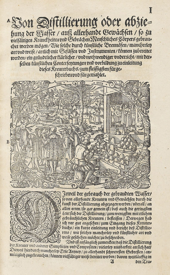 Adam Lonitzer - Kreuterbuch. 1593.