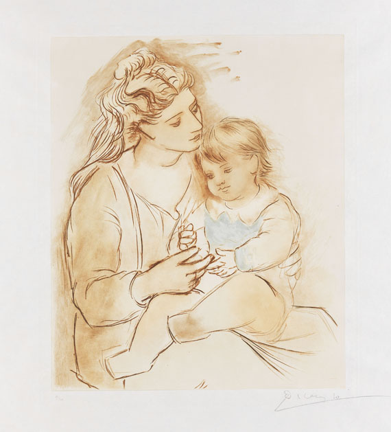 Pablo Picasso - Mère et Enfant