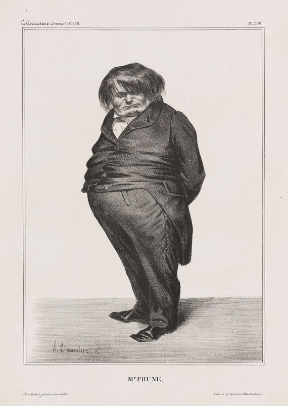 Honoré Daumier - Docteur Prunelle