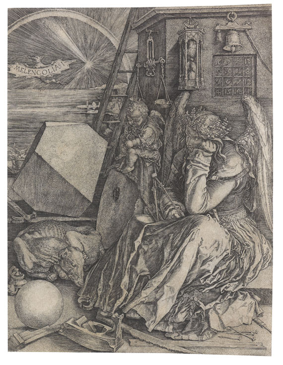 Albrecht Dürer - Die Melancholie (Melencolia I)