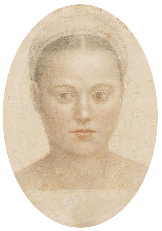 Angelo Bronzino - Umkreis - Porträt der jungen Lucrezia Panciatichi