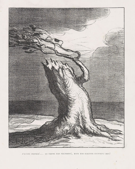 Honoré Daumier - Pauvre France