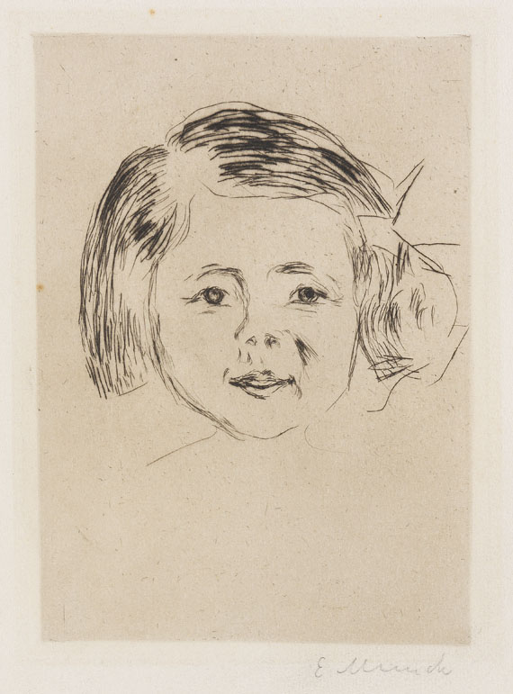 Edvard Munch - Herbert Esches Tochter
