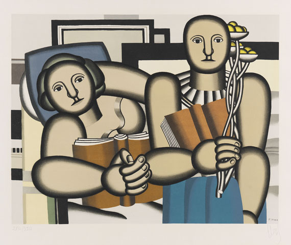 Fernand Léger - La Lecture